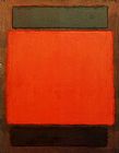 Mark Rothko Canvas Paintings - Orange Brown